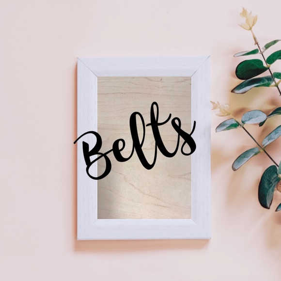 BELTS - Picture 1 of 1